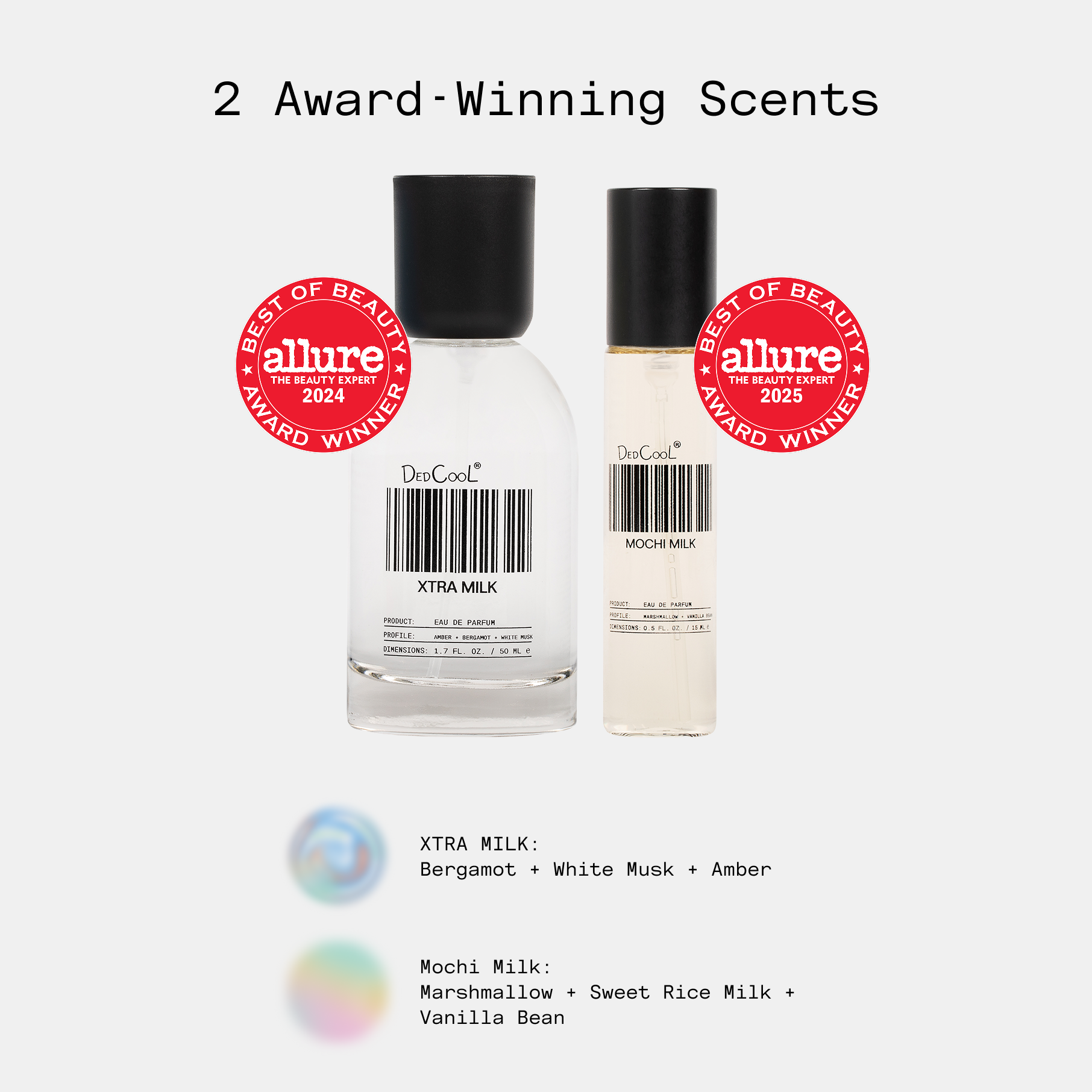 dedcool best seller fragrance duo - save $24
