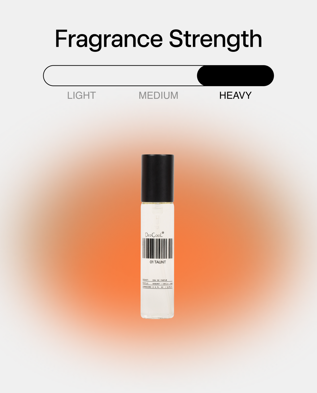 taunt fragrance - 0.5oz