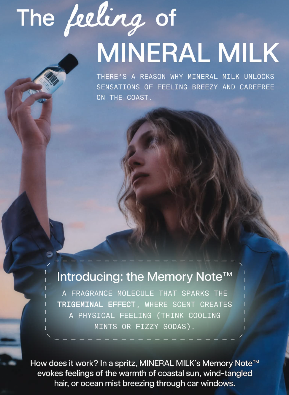 mineral milk fragrance - 0.5oz