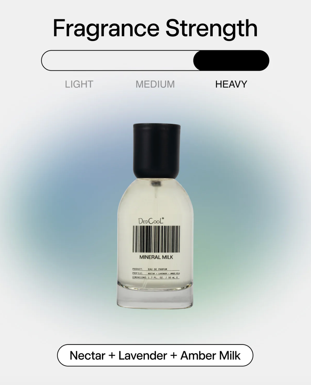 mineral milk fragrance - 1.7oz