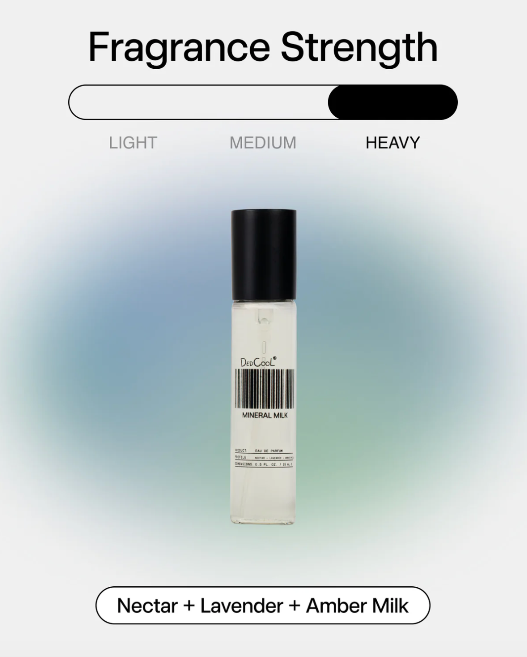 mineral milk fragrance - 0.5oz