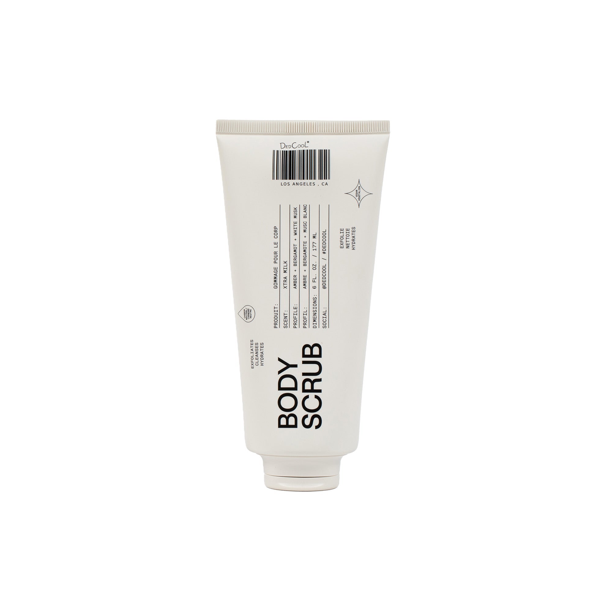 xtra milk body scrub